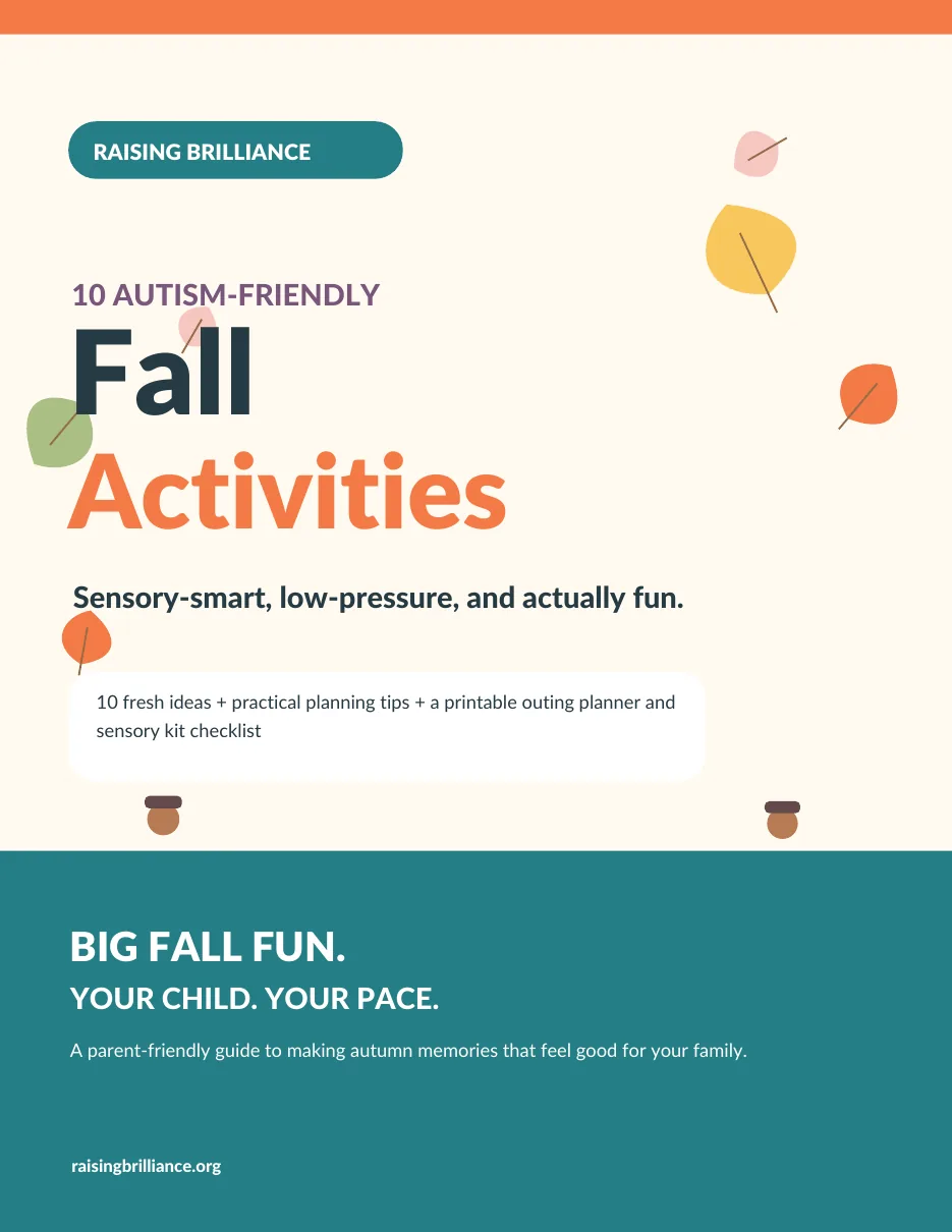 Cover of 10 Autism-Friendly Fall Activities