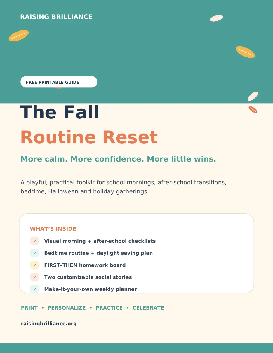 Cover of The Fall Routine Reset